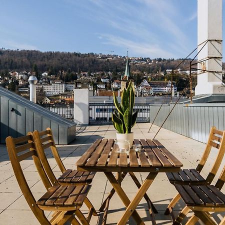 Eigene Wohnung Im Stadtzentrum Mit Wunderschoener Dachterrasse Biel Exterior foto